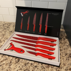 Jogo de Facas 6 peças - Marmorizado