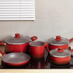 Conjunto De Panelas 5 Peças- Revestimento em Cerâmica - Glow Brinox