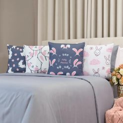 Kit c/ 4 Capas para Almofadas - Coleção Páscoa