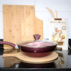 Frigideira Wok Marbled - 28cm Indução