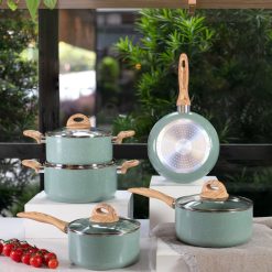 Jogo de Panelas Revestimento em Ceramica Botanika - Indução