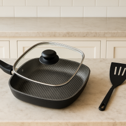 Frigideira Funda Quadrada  N°23 Antiaderente