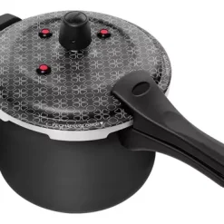 Panela De Pressão 5 Lts  Antiaderente 3 Válvulas