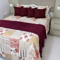 Cobre Leito Juliana - Dupla face