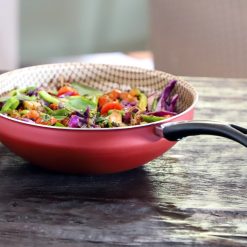 FRIGIDEIRA FLORA ANTIADERENTE - WOK 24CM