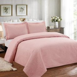 Cobre Leito Rosa Cristal -  Linha Bouti