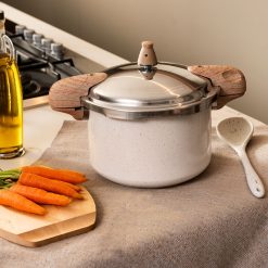 Panela de Pressão Vanilla 5,2 Litros - Revestimento em Ceramica - Fundo de indução