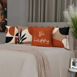 Kit Capas para Almofadas – Be happy