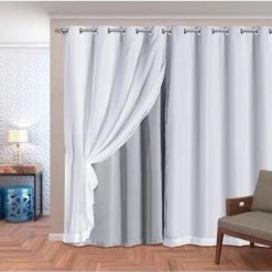 Cortina Georgia Com Voil - Blackout