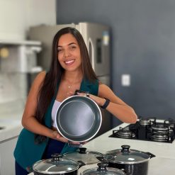 Conjunto com Revestimento em Cerâmica - Forno e Fogão