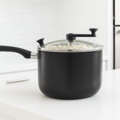 PIPOQUEIRA MTA ANTIADERENTE TAMPA DE VIDRO 4,8L INDUÇÃO