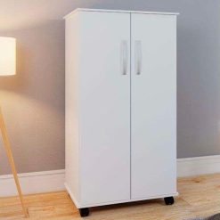 Armário Multiuso Nara c/ rodinhas