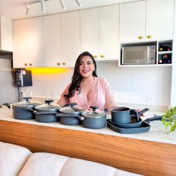 Jogo de panelas Amali - Linha Preserve