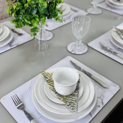 Aparelho de Jantar Branco - 20 peças