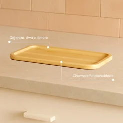 Bandeja pequena - Linha Bambu Brisa