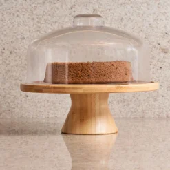 Boleira com Cúpula - Linha Bambu Brisa